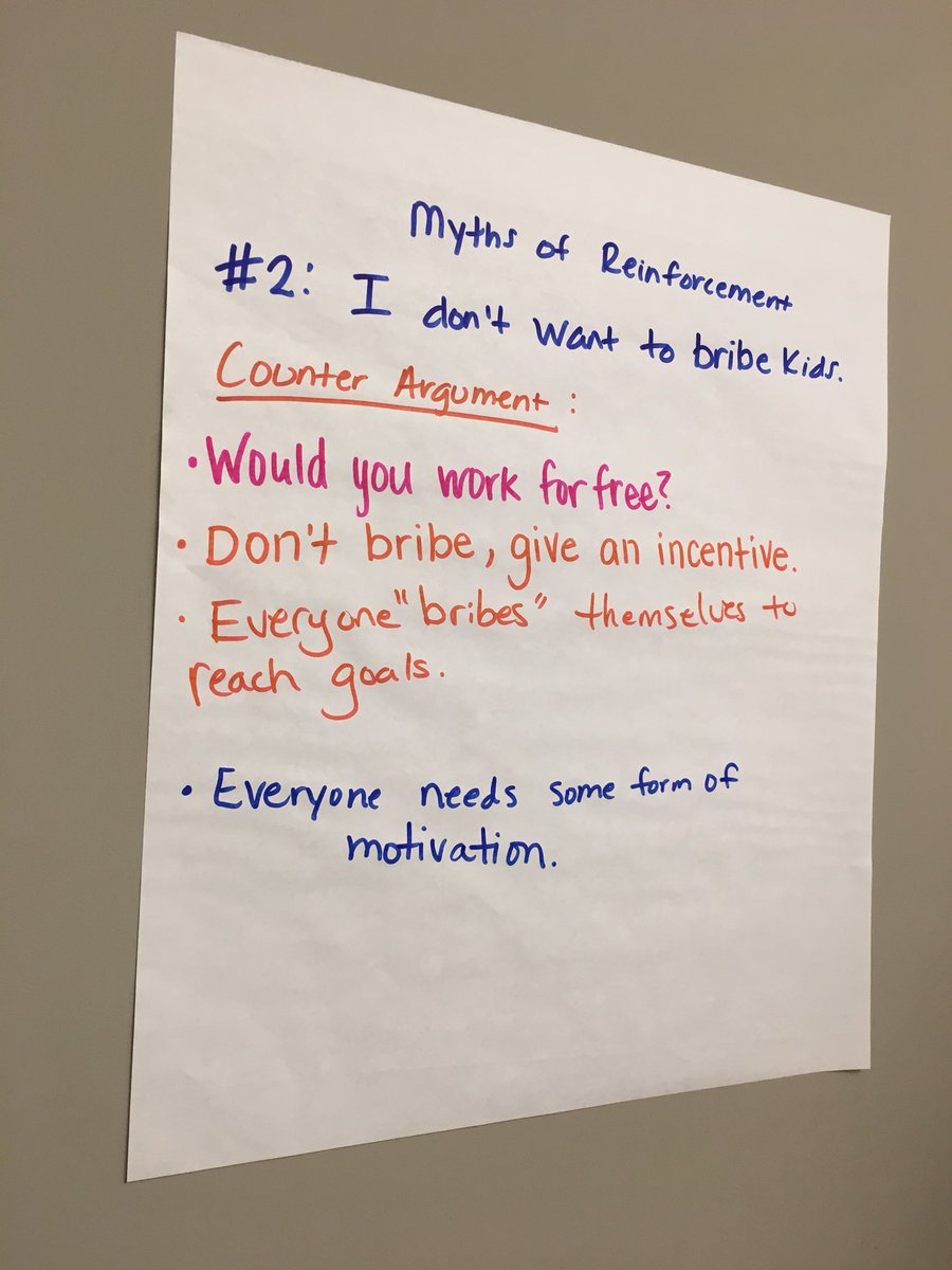 MrsSarahKarnes's tweet photo. Busting the Myths of Reinforcement in #rti2b with @TBSPEast #Education #TeachersMatter #EducationMatters #BehaviorCounts #ReinforcingLearning #ReinforcingBehavior 🍎 https://t.co/aQl4EMGnMR