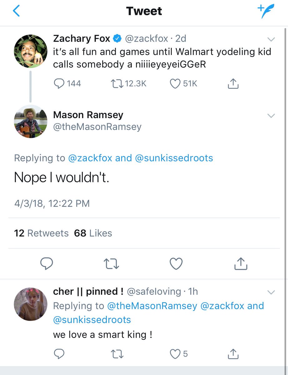 keyon's tweet photo. WOKE YODELING KING!!! https://t.co/GUh8ZqQZ9T