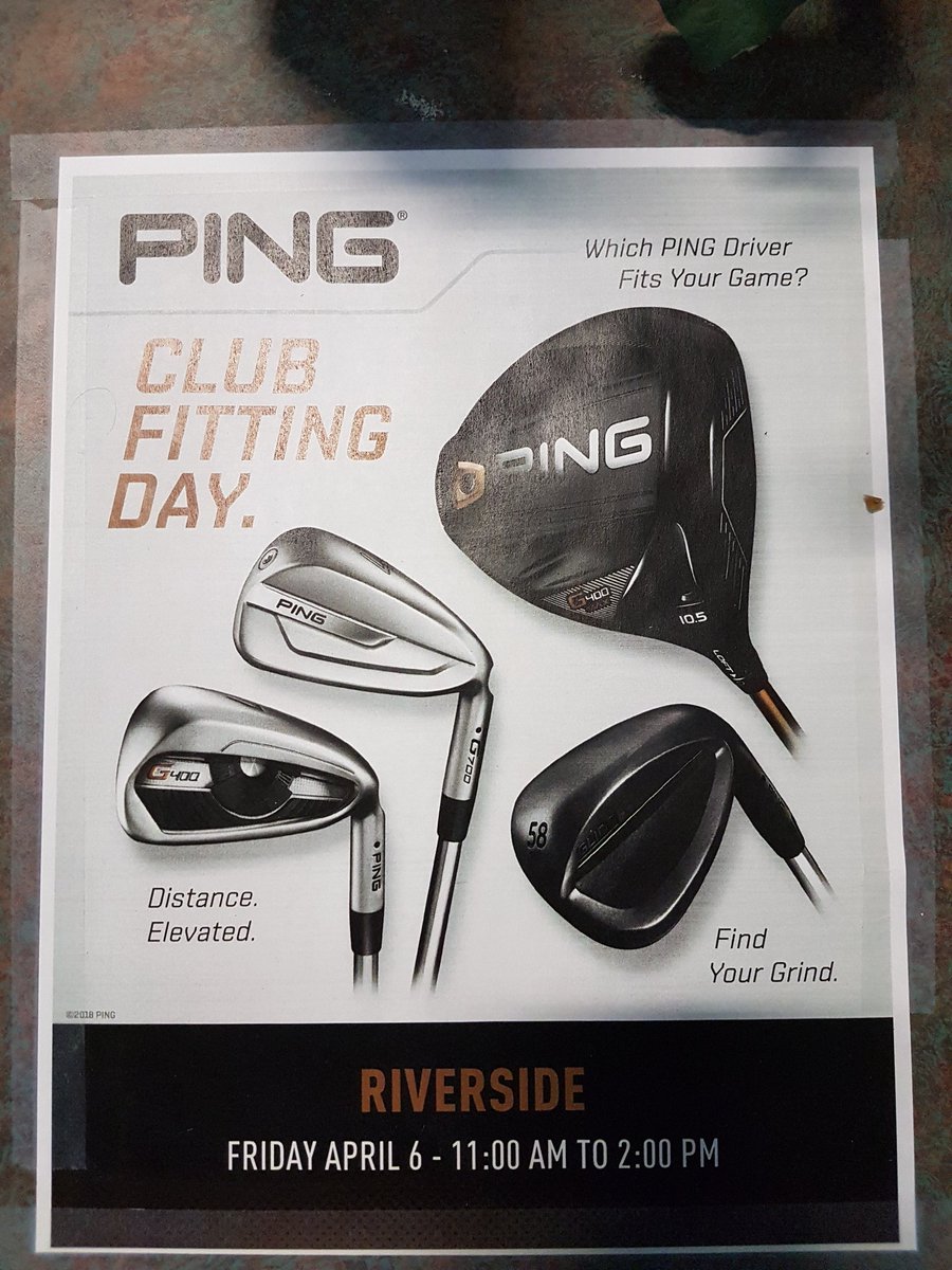 Call to book your spot for Friday's PING fitting day! <a href="/RyanBathgate/">pingguycalgary</a> #distanceelevated