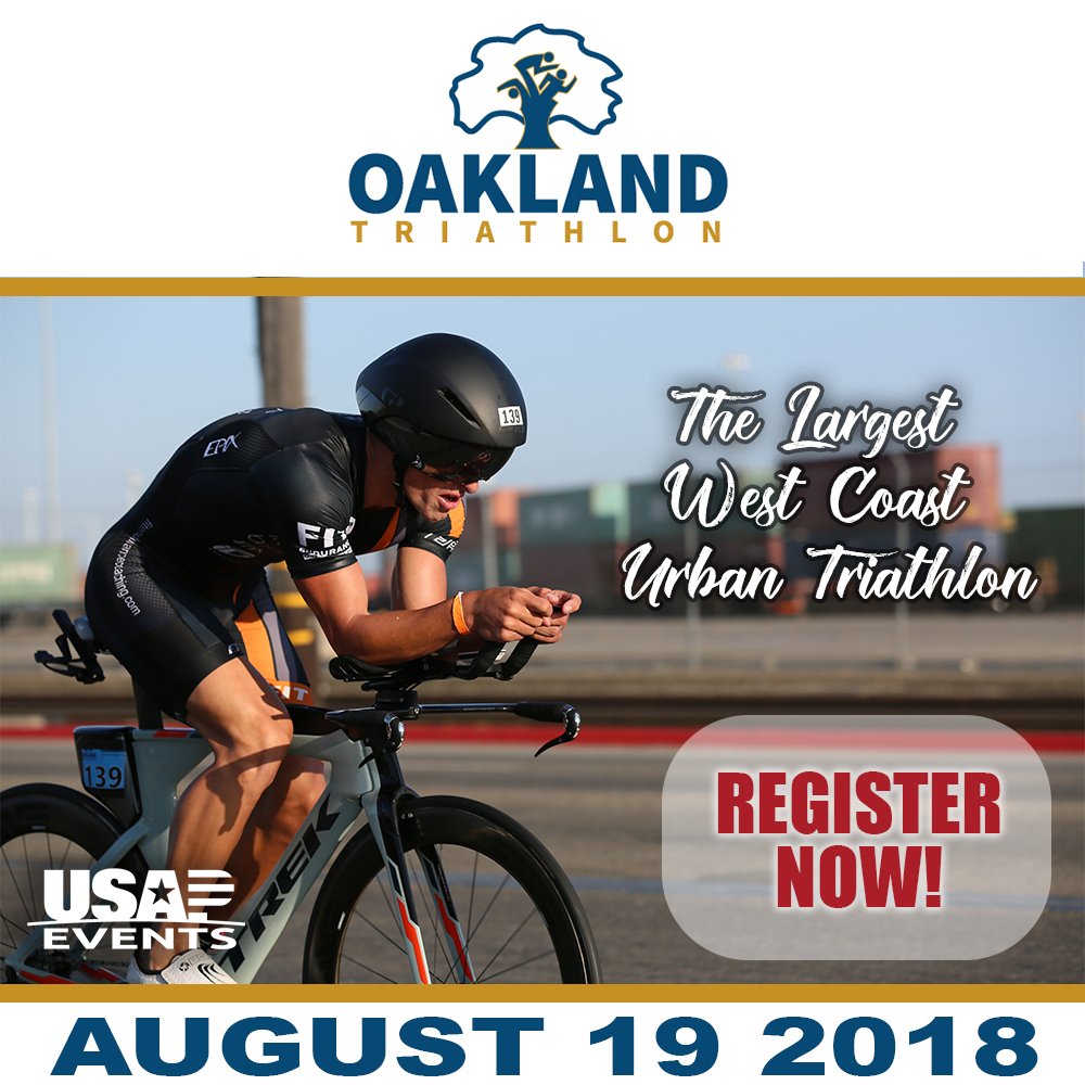 oaklandtri's tweet photo. Aug 18 |  #OakTriathlon2018 Festival | The largest West Coast #UrbanTriathlon, featuring #SprintTriathlon &amp; #OlympicTriathlon distances. REGISTER NOW! https://t.co/w86VYt8ov8 

#triathlon #swimbikerun #usapevents #auburntriathlon #eastbayevents #JackLondonSquare https://t.co/vYT14PuwwY