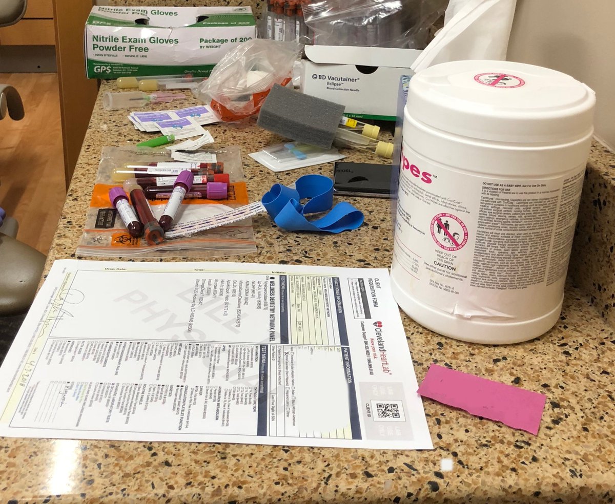 Day two of Wellness Week: Full blood workups are includes for all attendees as well as CIMT scans. Just finished four hours from Dr. Ford Brewer on Foundation of the medical wellness exam, tests, and their meaning.  ow.ly/tc3930jiwXR