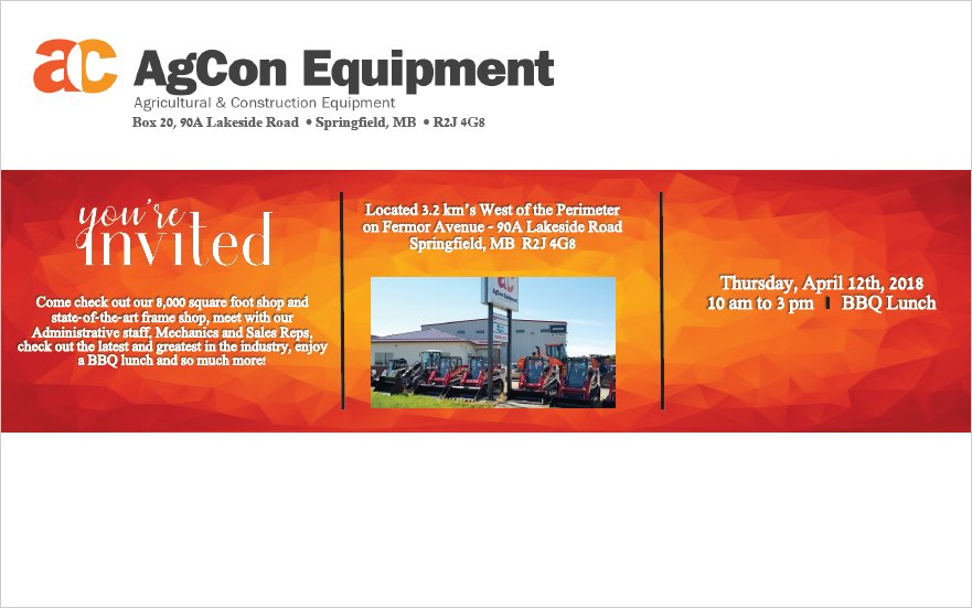 AgCon_Equipment's tweet photo. Meet Beau, our NEWEST employee at Agcon Equipment. 

He will be there at the Open House next week Thursday, April 12th from 10 am - 3 pm. Will YOU?

#AgconEquipment #YourLocalDealer #Agriculture #Construction #Beau https://t.co/e5F35t9PAR