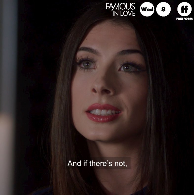 Famous In Love on Twitter: “No drama? No problem. Alexis can make