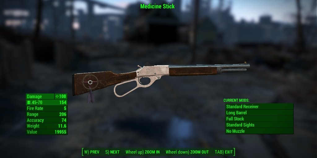 Lever-action rifle, Fallout Wiki