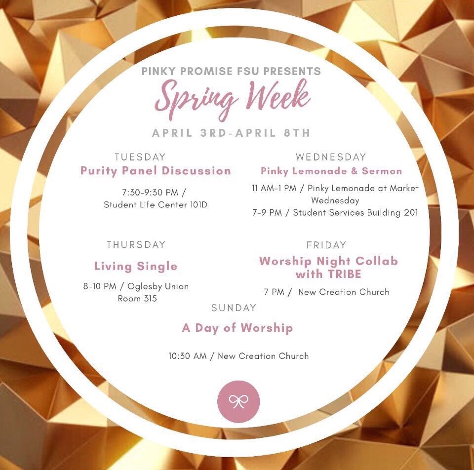 FSUPromise's tweet photo. Come and fellowship with us this week! https://t.co/JMMNRo55I7