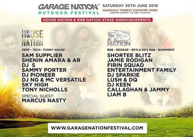 OfficialDJNG's tweet photo. And this will be my 4th yr in a row at one of the best Multi genred London festivals. #GarageNationFestival 2018! #DJNG #MCVersatile #ZoopZoop π¬π§πΆ https://t.co/MFzeALk5sA