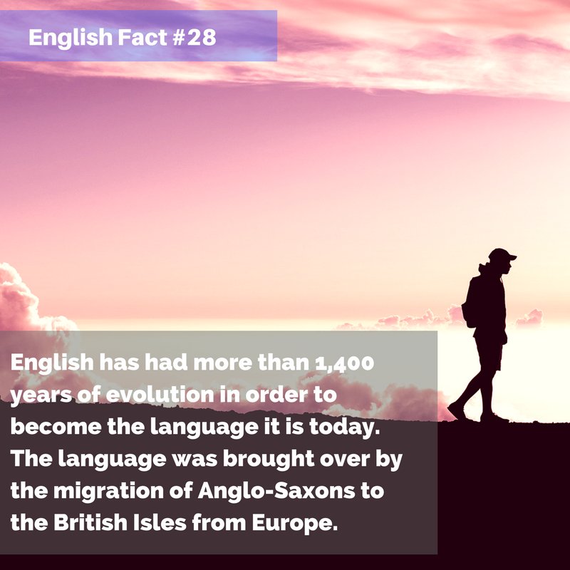 IIC_ESL's tweet photo. Did you know this #amazing #language #fact about the #English language? #LearnESL #ESL #EnglishLanguage #AngloSaxon #BritishIsles #GeneralEnglish #GRE #GMAT #TOEFL #BusinessEnglish https://t.co/AfJWkfLUki