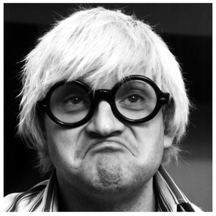 David Hockney // "I draw flowers everyday on my iPhone and send them to my friends, so they get fresh flowers every morning."