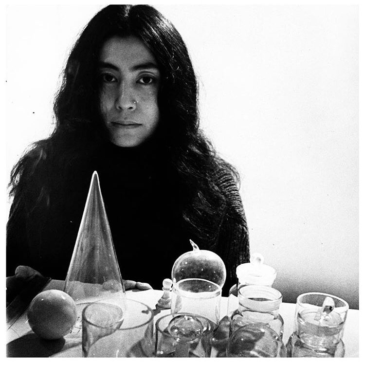 Yoko Ono // "Unclog your mind. Unclog your room. Arrange your room in a way you wish your mind would be."