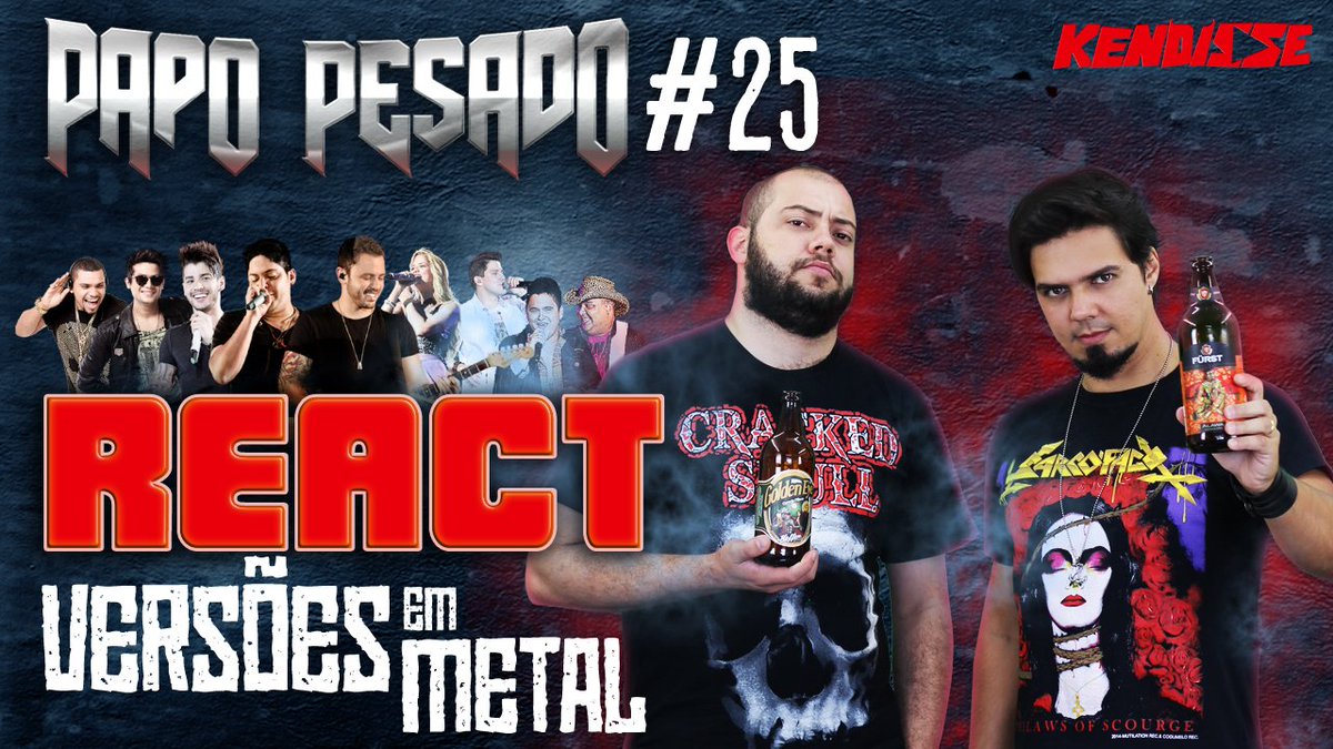 papopesado_kend's tweet image. youtu.be/Bk1o9v0-s7w meio polemico mas vamo la😅😆
#sertanejouniversitario #Sertanejo #versao #cover @HM_Brasil @stayheavy @brazilian_metal @ForcaMetalBR @RCerveja @CervejaHomem @SabrinaBodom @Pirulla25 @andreaskisser @egypciotihuana @LaiseMoreiraSVE @metaleiro66