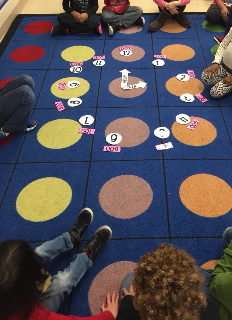 MrsHwcpsmd's tweet photo. Today, students demonstrated their knowledge of being able to tell and write time using any clock. We organized &amp; produced several clocks today. #WCPSInterns #MathIsFun #StrivingToThriving #TeamBuilding #PangbornProud https://t.co/pPUOFNiCf7