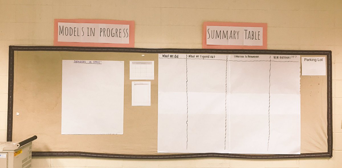 Starting our new unit this week! New phenomenon, new summary table, new ideas, new questions... SO EXCITED!! 🤗 #NGSS