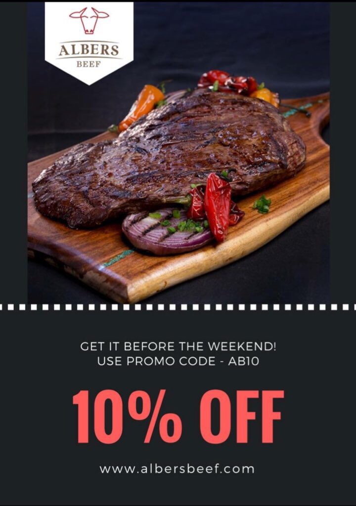 We are giving away a combo box again this week!  Give us a Follow, RT this post and we will enter you in the drawing! albersbeef.com #craftbeef #localbeef #Albersbeef