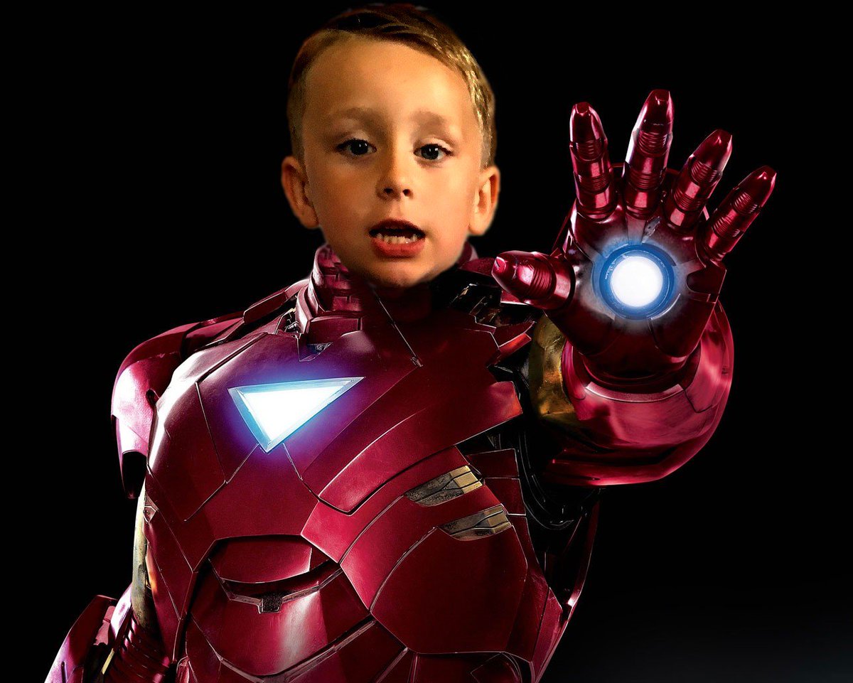 BubbersVT's tweet photo. there used to be one iron man but now there is one more @RobertDowneyJr  #imseven #bigfan https://t.co/x5PAmOJpU8