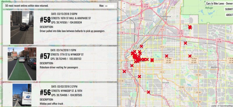 commutingsltns's tweet image. Sick of cars, people and stuff blocking your bike lanes in Denver? Snap a pic of the offending obstruction and submit it to qoo.ly/nf3ts 

#bicyclecolorado #bikedenver #thingsinbikelanes 

bit.ly/2pQJwOl
