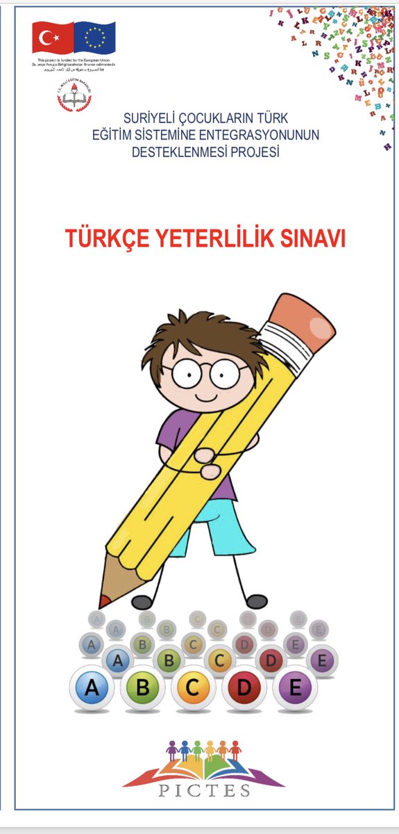 Geçici Koruma Altında Çocuklara Türkçe Yeterlilik Sınavı 21 Nisan 2018 Cumartesi günü yapılacaktır. <a href="/tcmeb/">Millî Eğitim Bakanlığı</a>
<a href="/EUDelegationTur/">AB Türkiye Delegasyonu🇪🇺EU Delegation to Türkiye</a> ✏️✏️Turkish Proficieny Test  will be held , April 21, 2018 on Saturday for  Children Under Temporary Protection <a href="/tcmeb/">Millî Eğitim Bakanlığı</a> <a href="/EUDelegationTur/">AB Türkiye Delegasyonu🇪🇺EU Delegation to Türkiye</a>
