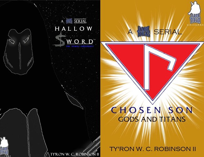 DarkTitan_'s tweet photo. The beginning of a long saga into the Dark Titan Universe with the upcoming serials. #HallowSword: The Utopia Conspiracy and #ChosenSon: Gods and Titans release tomorrow.
#serialfiction #fantasy #scifi #mythology #readinglist #IndiePublisher https://t.co/0M18wuAsrf