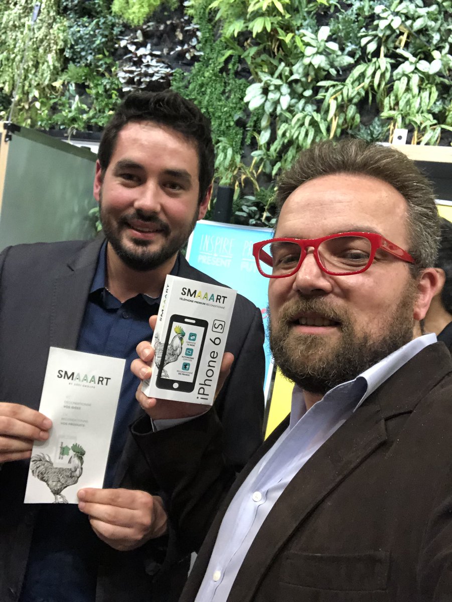 Charles_Liebert's tweet photo. La bonne surprise, pour les 15 ans de la @fannysparty #FP72 , gagner un iPhone 6S, complètement remis à neuf, et garanti 12 mois, grâce à #SMAAART, une startup qui fait les choses en grand (6000m2 d’usine à Montpellier !!), pour une offre de smartphone tout OS récents ;) https://t.co/xA5EgVAvSx