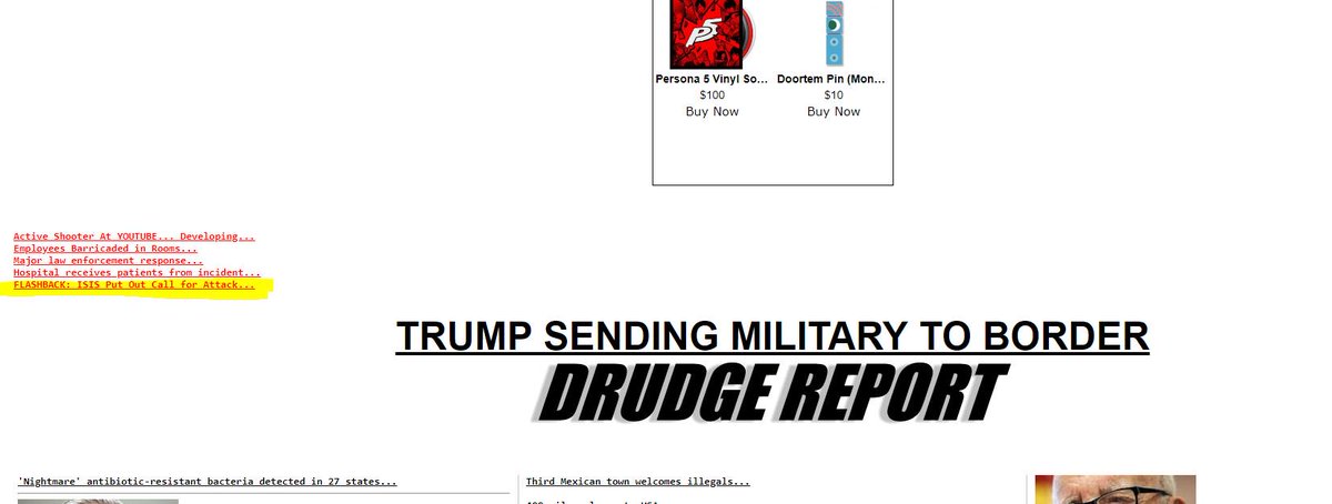 David Jaffe Hey Drudge Report If It Turns Out Isis Had Zero To Do W Today S Tragic Shooting At Youtube Then You Are Part Of The Fucking Problem And Unless You Got Some David Jaffe Hey Drudge Report If It Turns Out Isis Had Zero To Do W Today S Tragic Shooting At Youtube Then You Are Part Of The Fucking Problem And Unless You Got Some