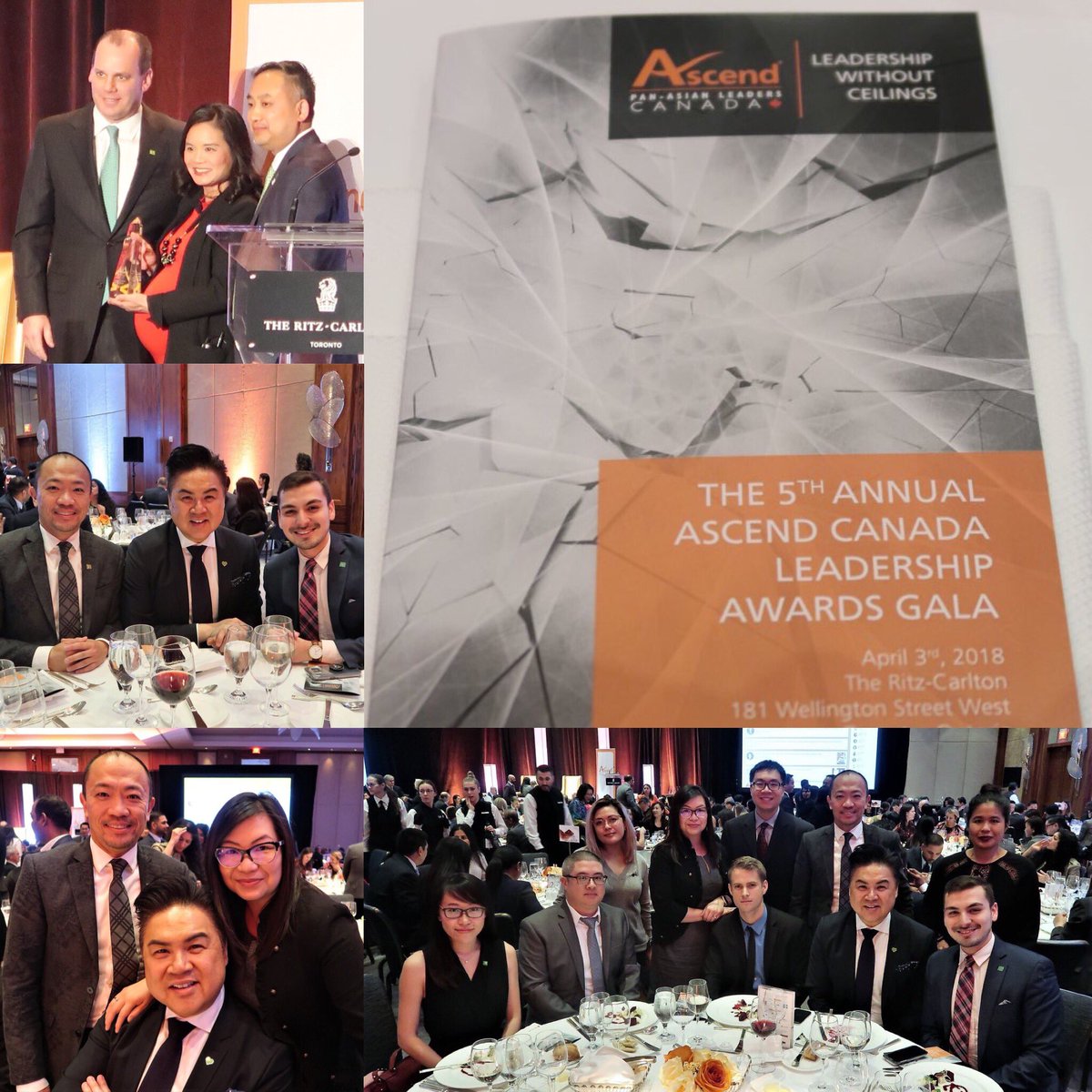 An inspirational night recognizing the many achievements of Pan-Asian’s @ascend_canada Bravo to Kelvin Tran, President & founder of Ascend Canada and the tireless work of all the volunteers! #AscendGala2018 #IAmVisible #Leadership #Inclusionmatters