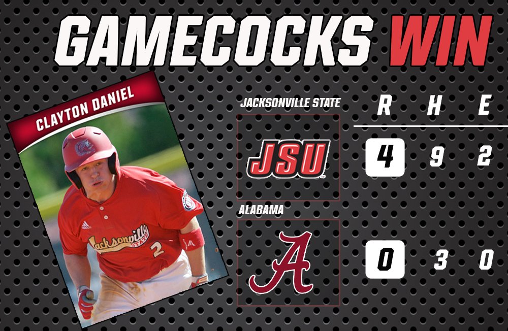 I think it's called a winning streak! GAMECOCKS WIN!!! <a href="/JSUB/">Jordan Nguyen</a> takes its third straight over Alabama, 4-0!