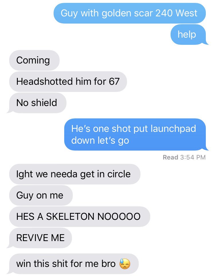 comediesnow's tweet photo. fortnite mobile players be like https://t.co/OGKTaH62U0