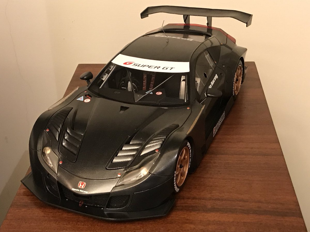 SaberTaiwan's tweet photo. FrontiArt 1/18 HSV-010GT #HSV010 #SUPERGT #GT500 #FrontiArt #HONDASUPERGT https://t.co/Kp5DMti478