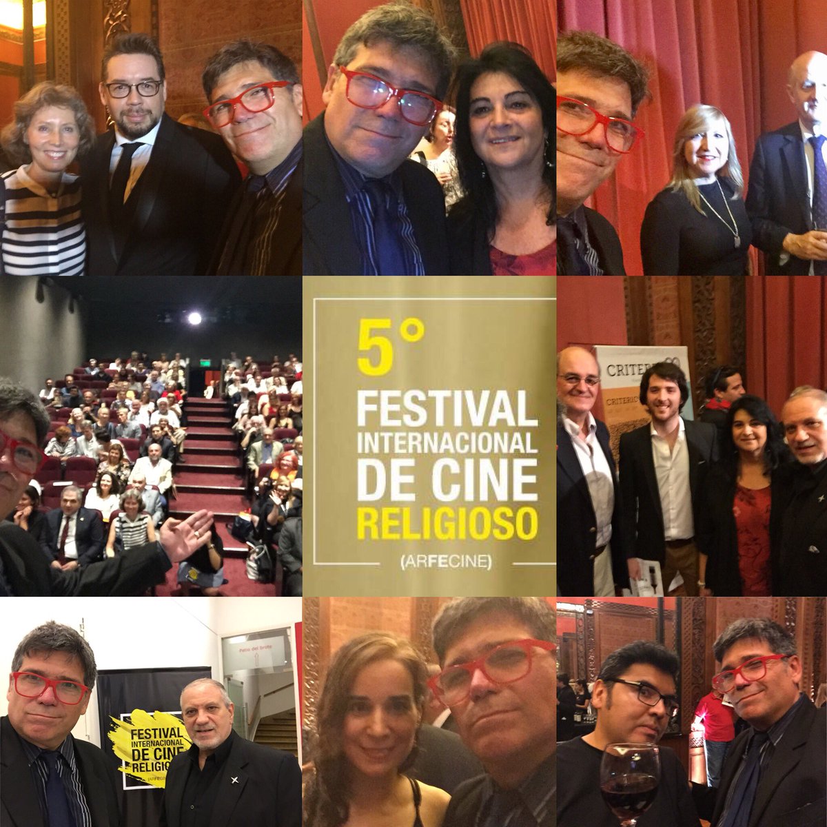 FABIANBANCHERO's tweet photo. Tuve el honor de conducir la ceremonia apertura de la 5° Edición #ArFeCine “Festival Internacional de Cine Religioso” En @AlianzaFBsAs Toda la programación en #Facebook >> #CineReligioso https://t.co/YgGbTkHxCd