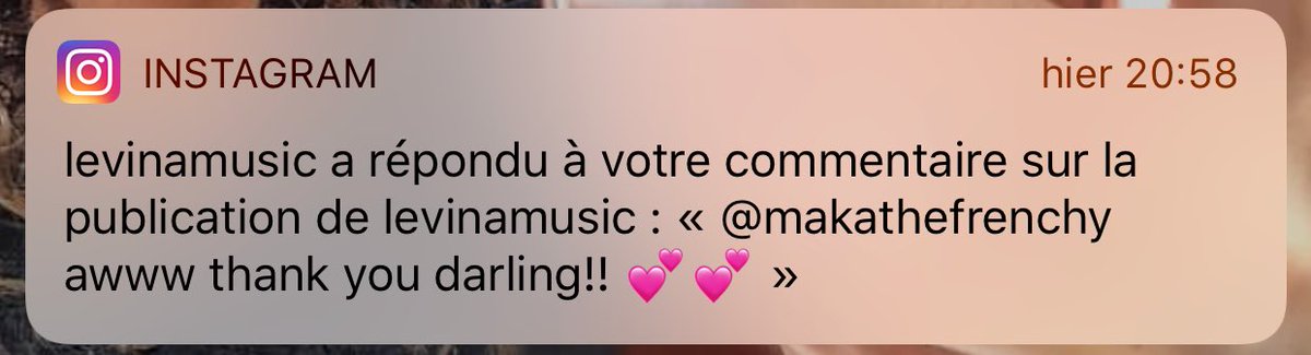 MaKaTheFrenchie's tweet image. Awwww my baby Levina called me « Darling » once again. My heart is happy. Love her so much. I wanna hug her so bad. #Eurovision #Germany #Levina #Babe