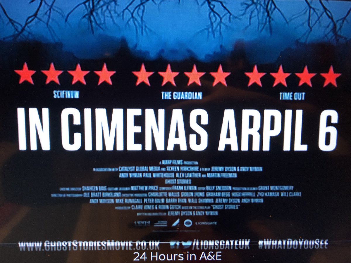 JustDamonic's tweet photo. @LionsgateUK #whatdoyousee well I see a couple of spelling mistakes, apart from that though the film looks decent! https://t.co/T4jY4FLQ3F