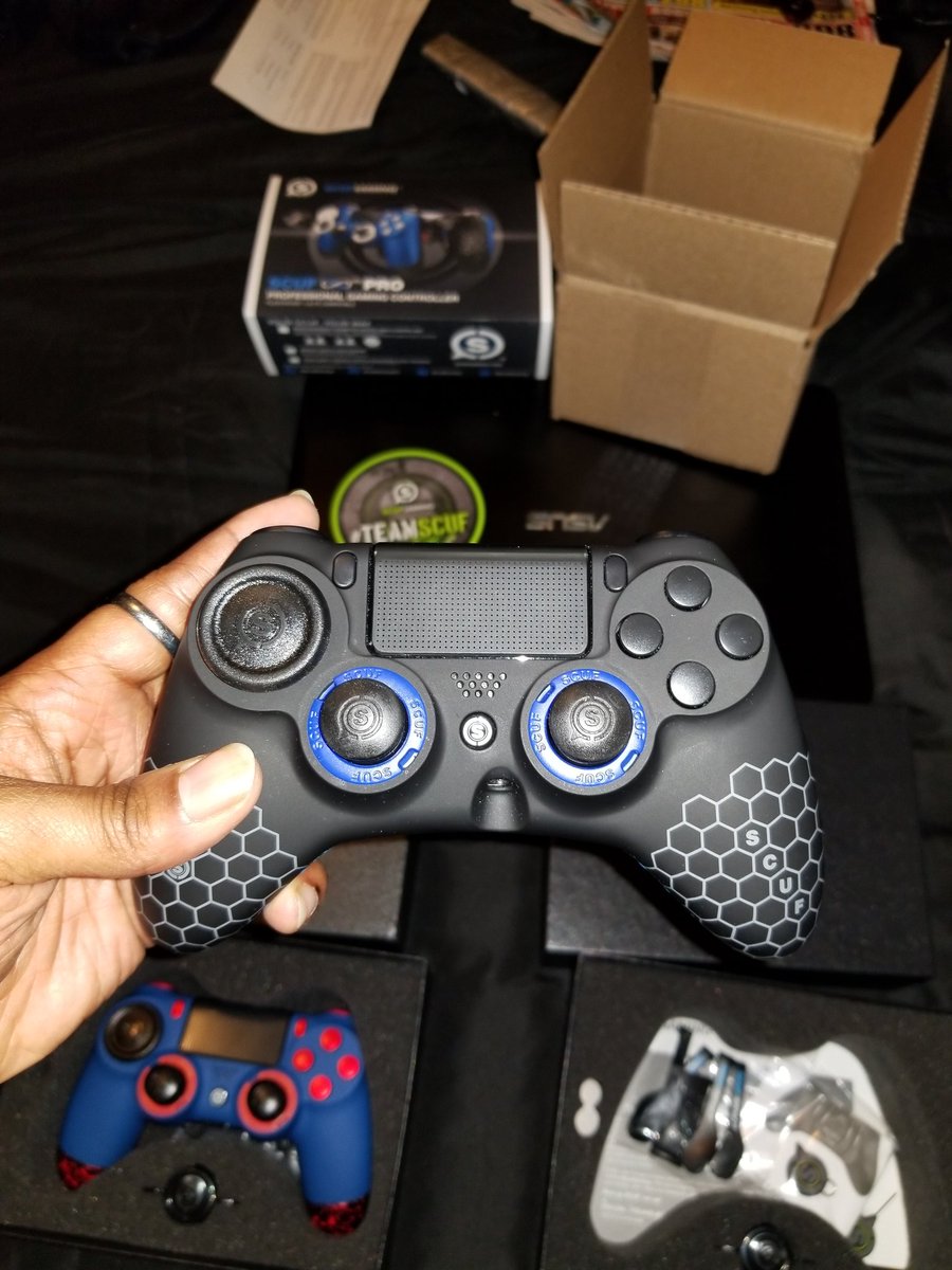 Notorious_RemyJ's tweet photo. Major thanks to @ScufGaming for these two beauties! Time to #Scuf up the competition with extreme prejudice! #ScufImpact #ScufInfinity4ps https://t.co/Vsx8Qxv1T4
