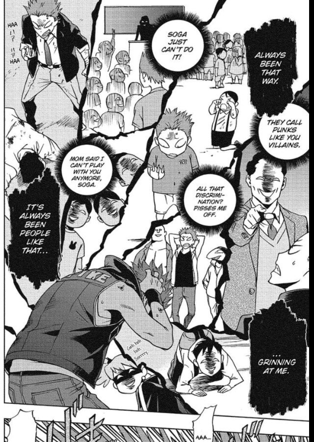 I really love Soga from the Vigilante spin off, partly because he reminds me of Shinsou ( not just because of his look ) 