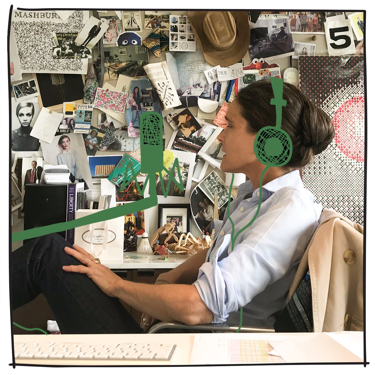 🔉 Ann sat down with the <a href="/glossyco/">Glossy</a> podcast to chat about the business side of her brand + the importance of POV. glossy.co/podcasts/ann-m…