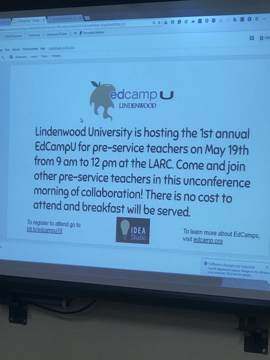 Travelingtchr's tweet photo. Plan to attend! EdCampU! FREE! https://t.co/eWXLxCAHlt