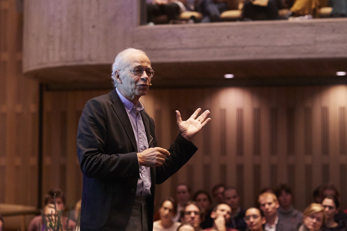 smalltalkpr's tweet image. Following on from last year's sold-out events, @PeterSinger will join The School of Life Sydney next Friday 13 April for a very special event where he'll explore four of our simplest, and most important, life choices. Last tickets on sale now at theschooloflife.com/sydney.