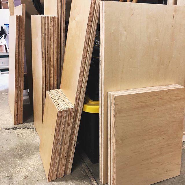 Another day of cabinetmaking. Today I’m batching out carcass parts for a set of laundry room cabinets. I have developed a process for breaking down sheets to final parts using pretty much exclusively a track saw. I have been thinking about putting togeth… bit.ly/2H8VeLQ