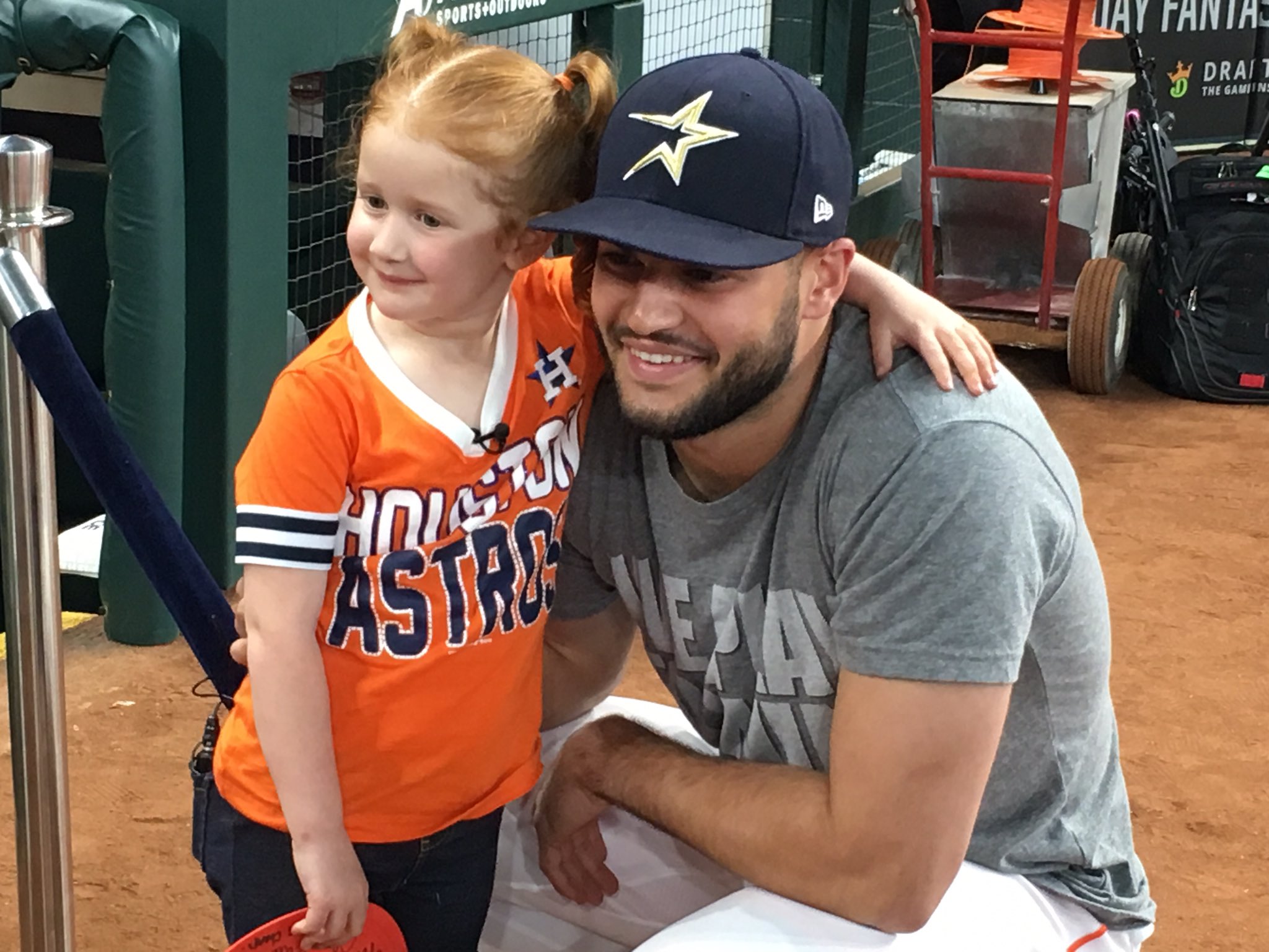 Brian McTaggart on X: Lance McCullers Jr. poses with young fan Penny  Boyle, the 4-year-old who told her mom in a viral Facebook video in  February that she wanted marry the Astros