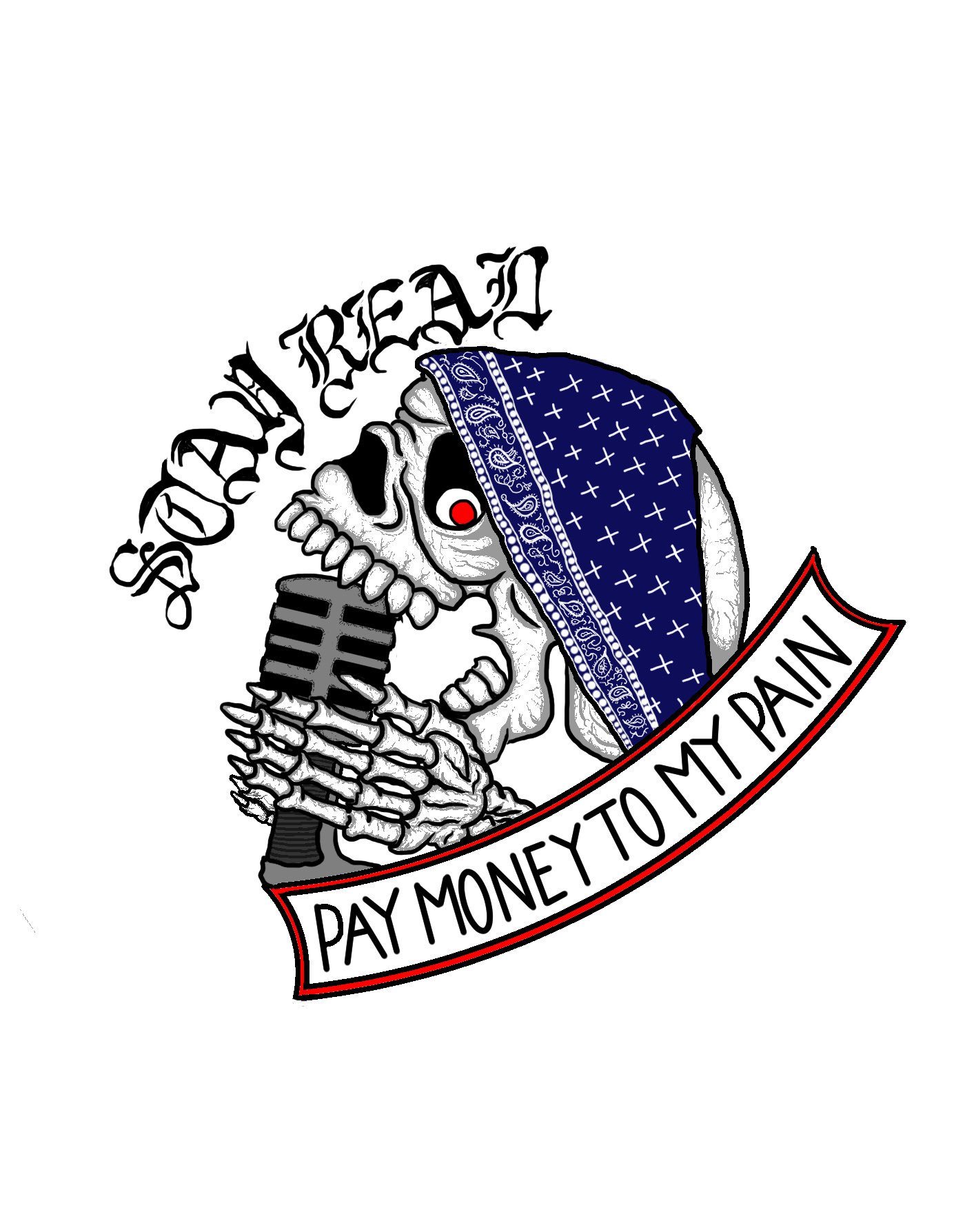 Yok お絵かき Paymoneytomypain Ptp ガイコツロゴ ペンタブ お絵かき イラスト