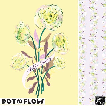 pandajuncoco's tweet photo. Hello Spring greeting card🌸 Today is a rainy chilly day in April. I hope that a yellow bouquet warms your heart up.
#doandflowblueprint2018 #doandflowdesign #blueprintshow2018 #dotandflow #sufacedesign #junco #art #design #ipadpro #illustration #watercolor #spring #bouquet https://t.co/N43mpuQWLM