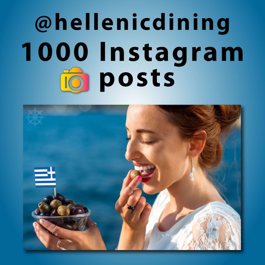 HellenicDining 1,000 Instagram posts - Follow instagram.com/hellenicdining/ - #HellenicDining #greekdining #greekrestaurant #greekrestaurants #greekcuisine #greekeats #greekfood #baywalk #BaywalkMarketing #marketing #advertising #SocialMedia #SocialMediaManager