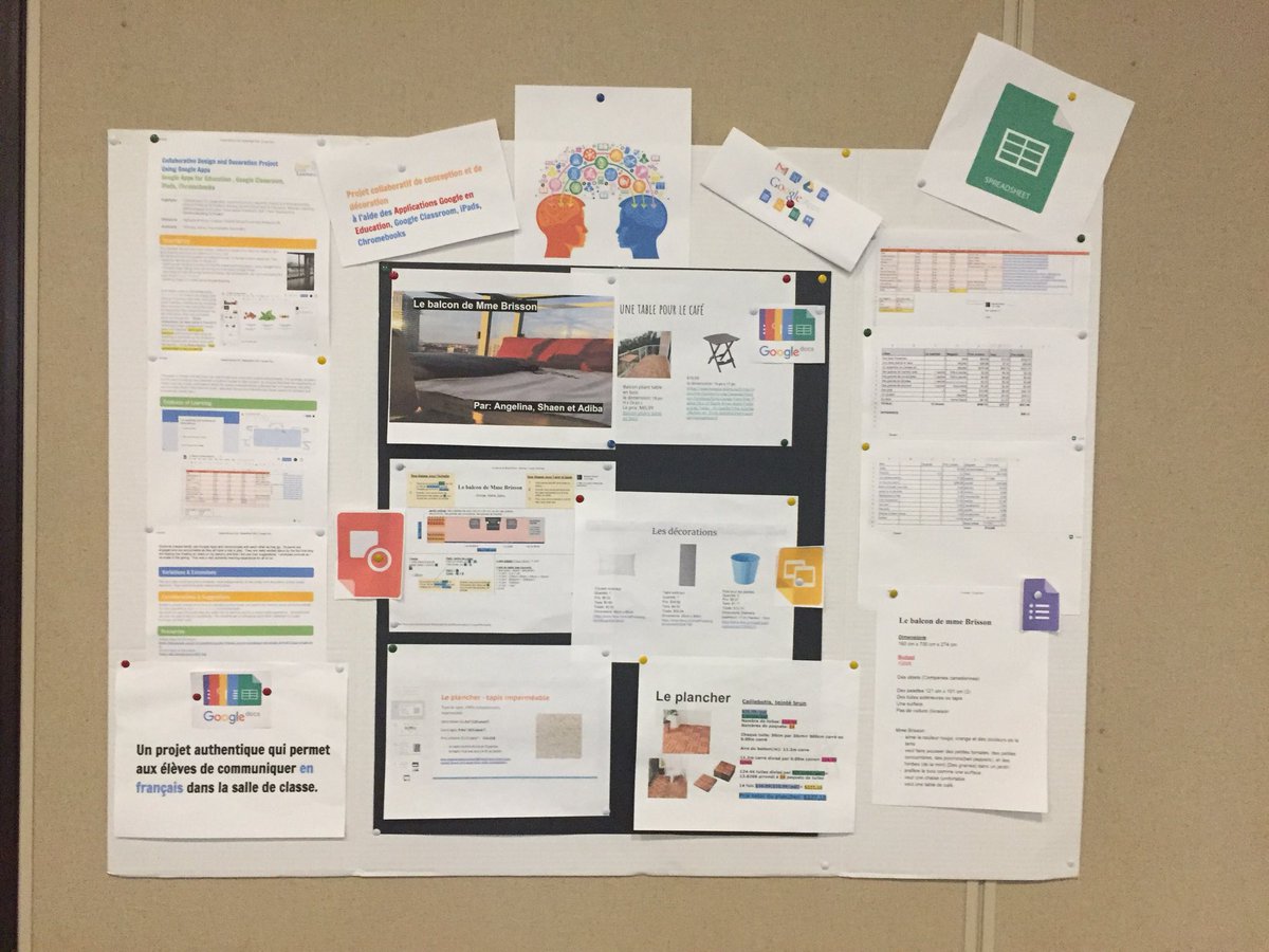 Mme_DLL's tweet photo. So proud of my Students’ progress! They communicate in #French daily using #gafe #françaisintensif 👍🏼 #grade7 It was so amazing to be part of the #DLLmarketplace2018 🙆🏻♀️ https://t.co/zEWrreiVTw