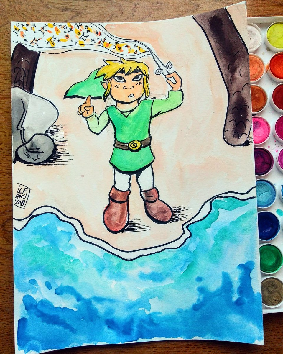 bubblegumscout's tweet photo. ✨🎶🌊💙🌊💙🌊🎶✨
#windwaker #loz #legendofzelda #toonlink #windwakerlink #nintendo #art #myart #artistsontwitter https://t.co/gT8tggP3A3