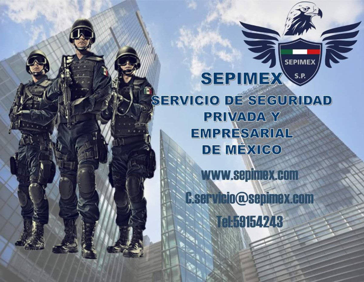 SEPIMEXSECURITY's tweet photo. #Sepimex #SEGURIDAD #SEGURIDADPRIVADA #VIDEOVIGILANCIA #24HRS #Mexico https://t.co/xqAhB344hD