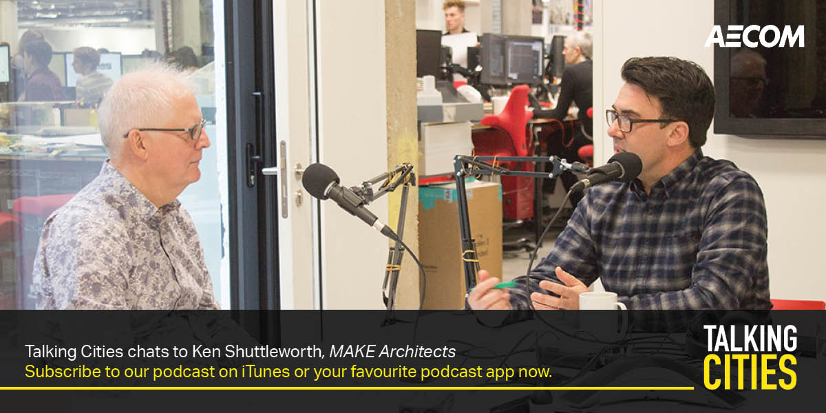 #TalkingCities returns for another season.  In the latest episode we head to London to chat to one of London's most influential architects and makers, Ken Shuttleworth of <a href="/MakeArchitects/">Make Architects</a>. Listen now: bit.ly/2GAwMlv