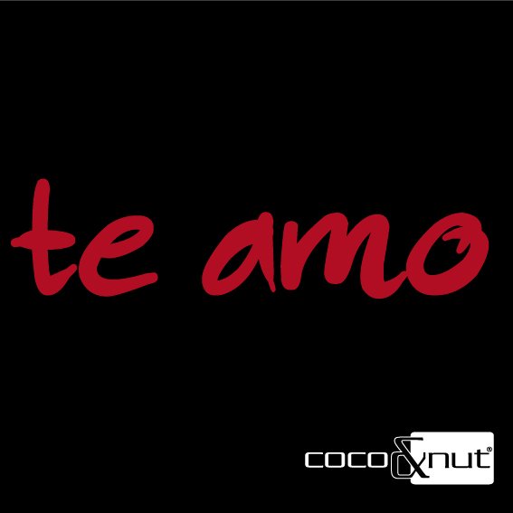 cocoandnut's tweet photo. Un solo sentimiento... #cocoandnut #slogan #teamo https://t.co/KsexlGZtzr
