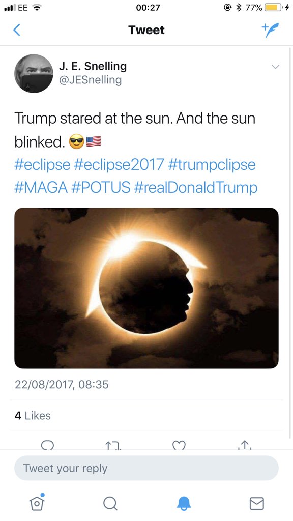 KellssMarie's tweet photo. @JESnelling @Calliewags1331 @LaCubsFan @realDonaldTrump I can see why he’s being so delusional callie https://t.co/za1LZsI0qG