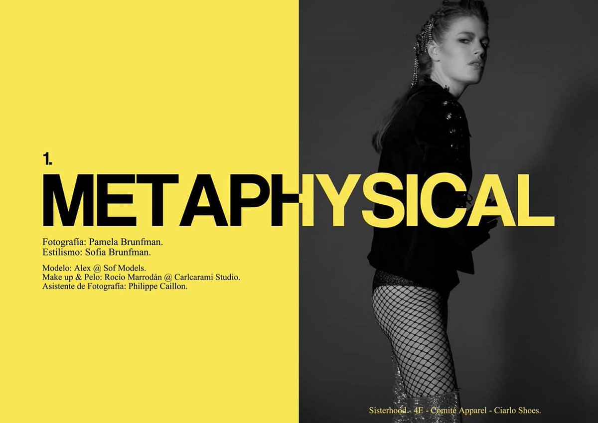 lapompayira's tweet image. METAPHYSICAL #issue42
Fotografía: Pamela Brunfman – Estilismo: Sofía Brunfman

issuu.com/lapompayira/do…
lapompayira.com