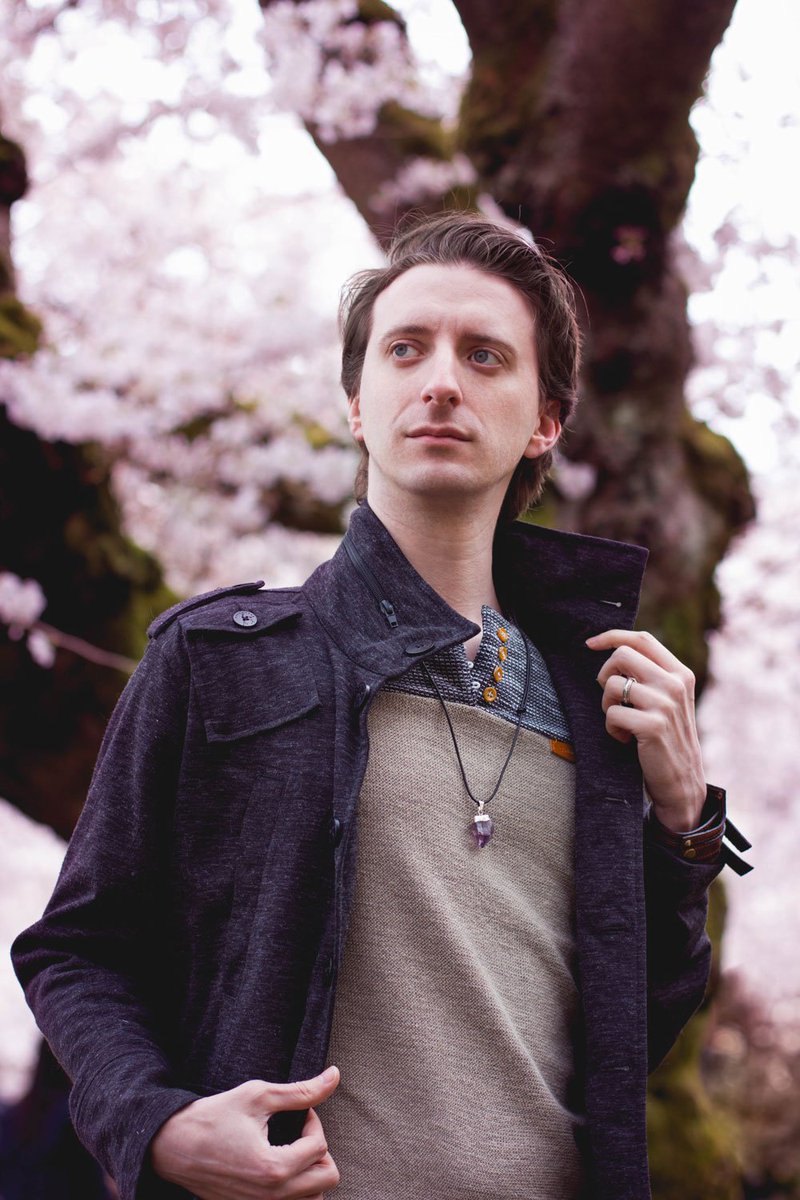 AtelierHeidi's tweet image. Some pics I took of @ProJared looking like a fashion boy when we went to see the cherry blossoms 🌸