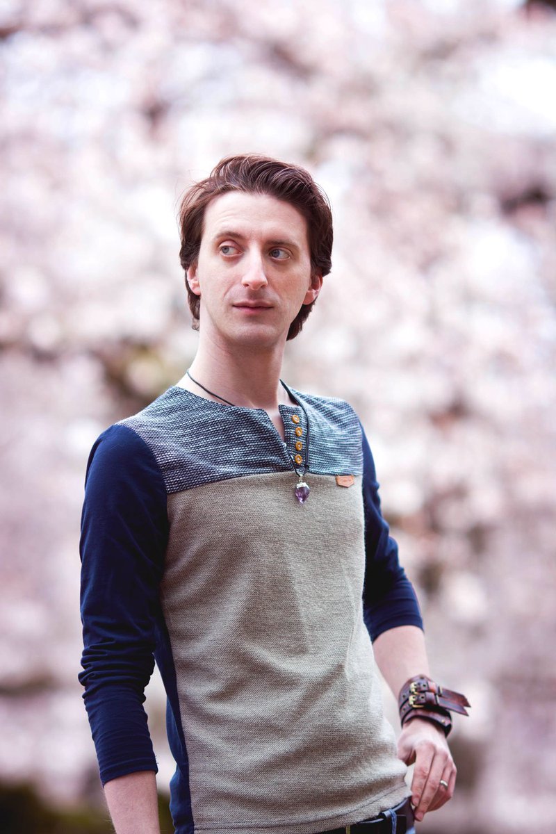 AtelierHeidi's tweet image. Some pics I took of @ProJared looking like a fashion boy when we went to see the cherry blossoms 🌸