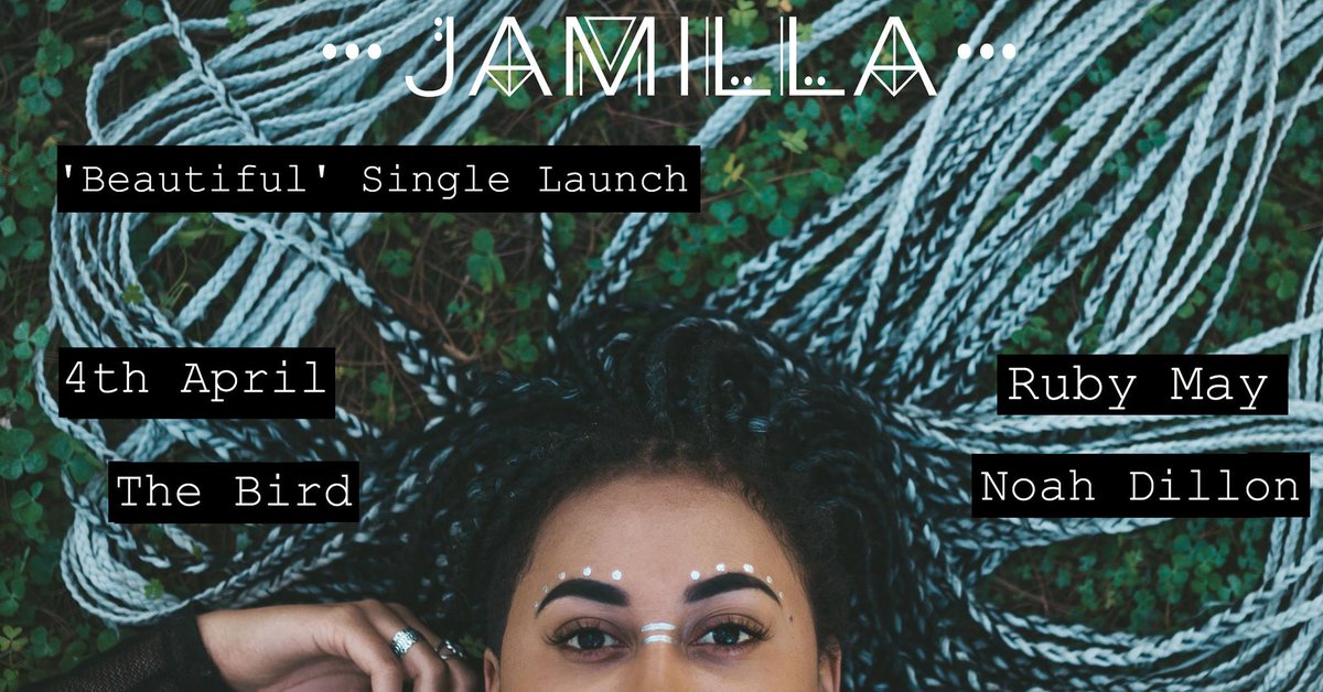 Tonight - Jamilla - Single Launch at The Bird! 
Soul-heavy tunes as the talented Jamilla releases her debut track 'Beautiful', with Ruby May and Noah Dillon supporting, plus spesh guests jumping up for duets during Jamilla's set! $5 / 8pm